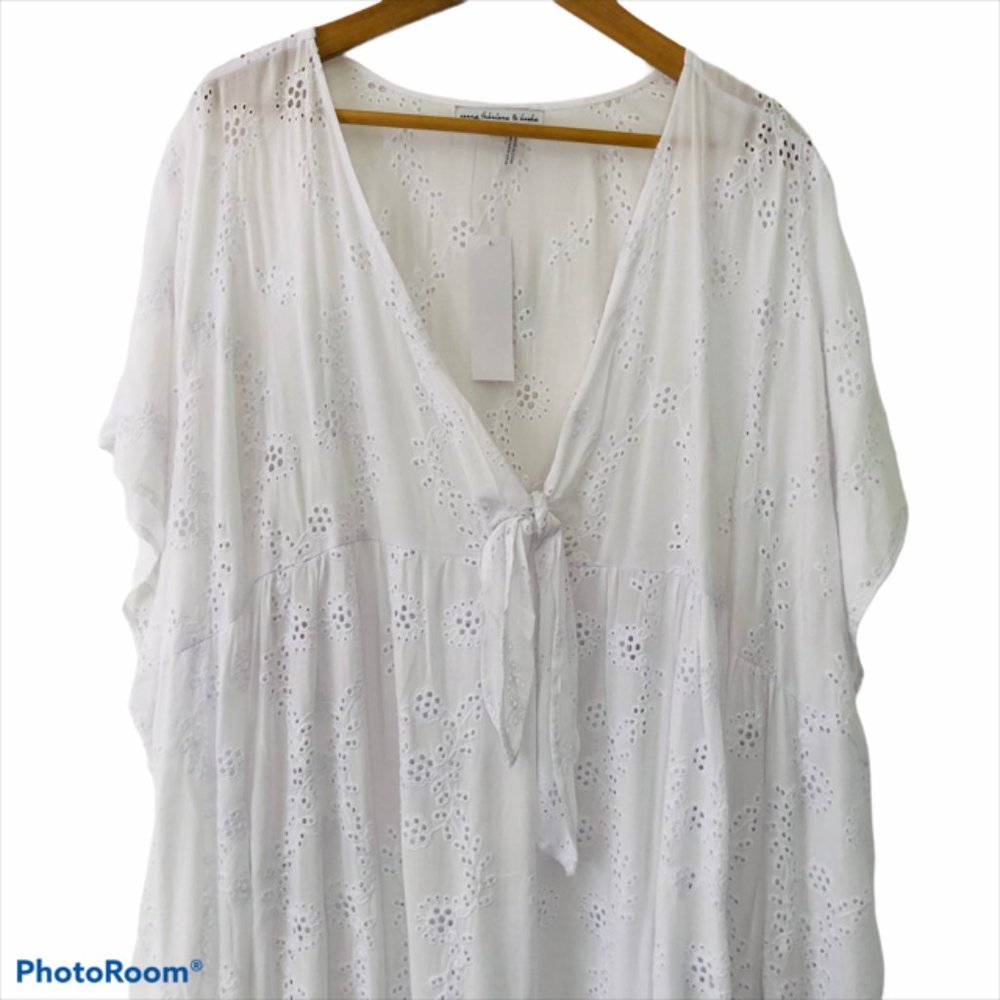 Young Fabulous and Broke Eyelet Cover Up - Picture 4 of 7